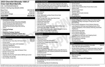 2023 Chevrolet Silverado 1500 LT