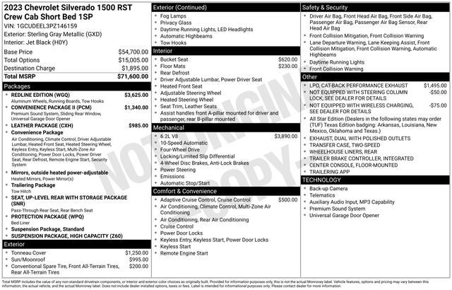 2023 Chevrolet Silverado 1500 RST
