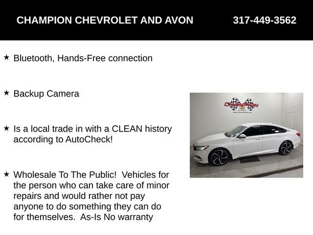 2019 Honda Accord Sport