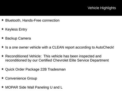 2026 RAM ProMaster Cargo Van Tradesman