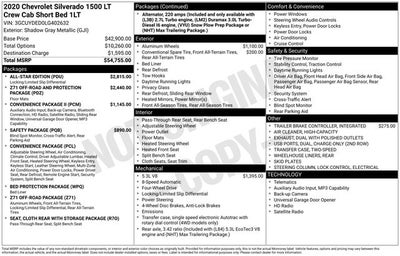 2020 Chevrolet Silverado 1500 LT