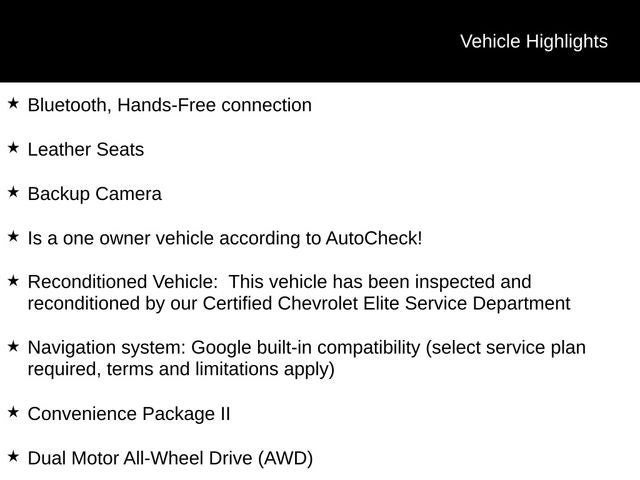 2025 Chevrolet Equinox EV RS