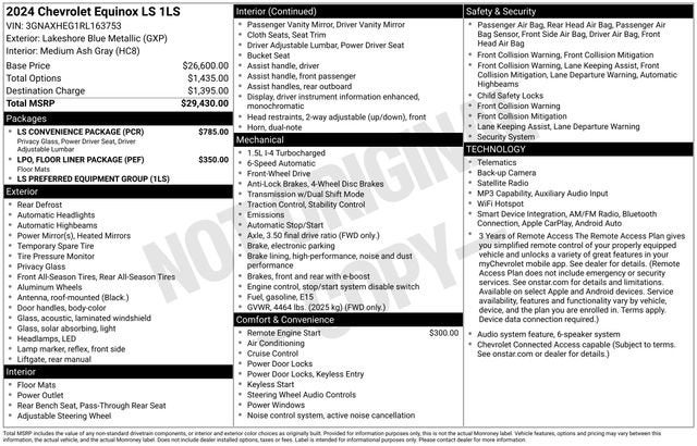 2024 Chevrolet Equinox LS