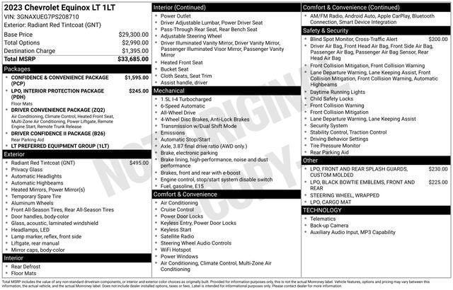 2023 Chevrolet Equinox LT