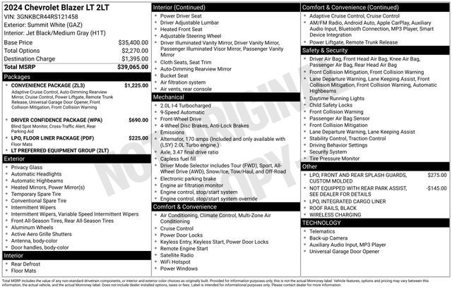 2024 Chevrolet Blazer LT