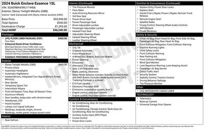 2024 Buick Enclave Essence