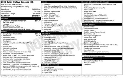 2019 Buick Enclave Essence