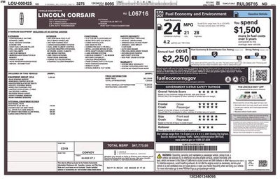 2024 Lincoln Corsair Premiere