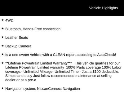 2023 Nissan Pathfinder Platinum