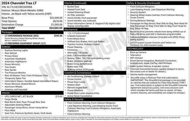 2024 Chevrolet Trax LT