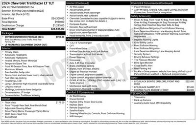 2024 Chevrolet TrailBlazer LT
