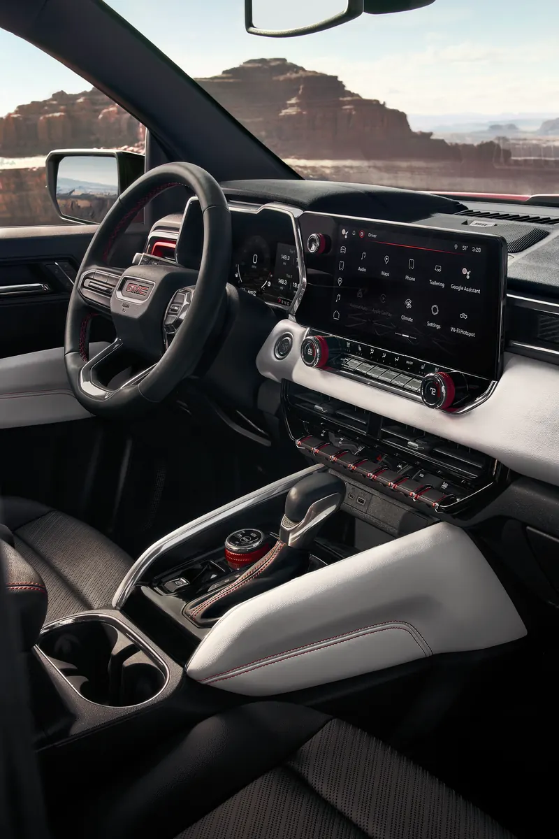 2026 GMC Canyon infotainment system at Romain Buick GMC in Evansville IN