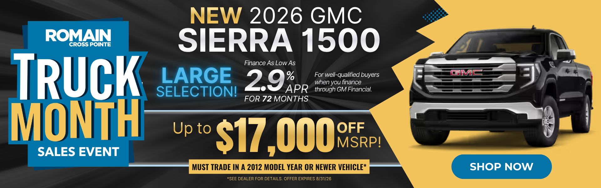 New 2026 GMC SIERRA 1500